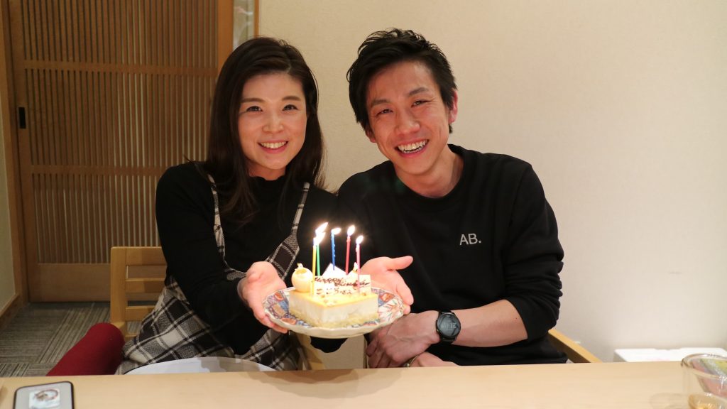 結婚記念日のお祝いで大好きな和食のお店へ